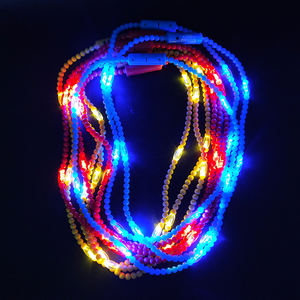 Collar de Cuentas LED Intermitentes Coloridas para Fiesta de <span class=keywords><strong>Mardi</strong></span> <span class=keywords><strong>Gras</strong></span> - Product Image 5