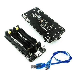 LXD ESP32 1/2/4-Channel 18650 Lithium-<strong>Battery</strong> Expansion Board V8 Portable Power Bank SMD <strong>Battery</strong> Holder - Product Image 3