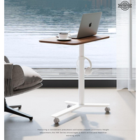 Table basse de style moderne, portable, petite, table élévatrice, bureau