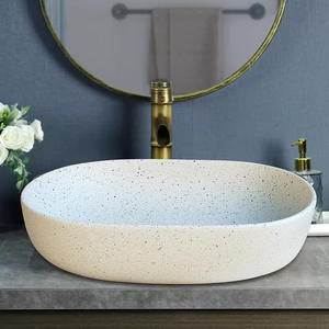 <span class=keywords><strong>Bassin</strong></span> en céramique rétro haut de gamme fait à la main de style design moderne pour salle de bain domestique et balcon pour les toilettes - Product Image 3