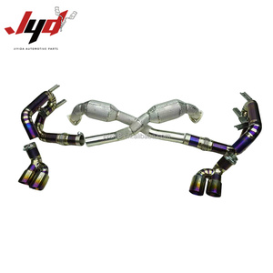 Échappement sans catalyseur en titane OEM d'usine + échappement arrière pour Porsche 996 3.4L sans silencieux - Product Image 6