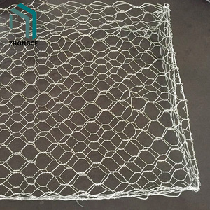 Malla de Acero Hexagonal para Gaviones de 80x120 mm, Calibre 3.4/2.7/2.2, Recubierta de PVC, Jaulas de Piedra para Gaviones, Cesta de Geotextil para Río - Product Image 1