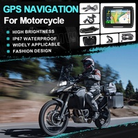 Navigateur GPS étanche certifié ROHS de 4.3 pouces avec écran tactile Fonctions MP3 Lecteur marin W40 pour motos Garantie 1 an