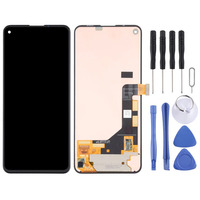 Écran d'affichage économique compatible avec Google Pixel 5a 5G avec écran tactile LCD en verre d'origine, assemblage complet