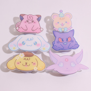 Tùy chỉnh in ấn bán buôn phim hoạt hình popping Đa-Chức năng điện thoại Grip ổ cắm cho điện thoại thông minh Quà tặng khuyến mãi - Product Image 5