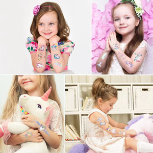 Nicro Cartoon Animals Wild Jungle Woodland Forest Lion giraffa Elephant Tattoo Dragon tatuaggio temporaneo per bambini bomboniere di compleanno - Product Image 2