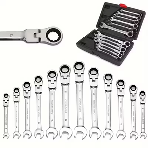 Customized Industrial Inch Double Head CR-V Combination Wrench <strong>Set</strong> Metric Torque Wrench <strong>Spanner</strong> <strong>Ratchet</strong> Hand Tool OEM Support - Product Image 3