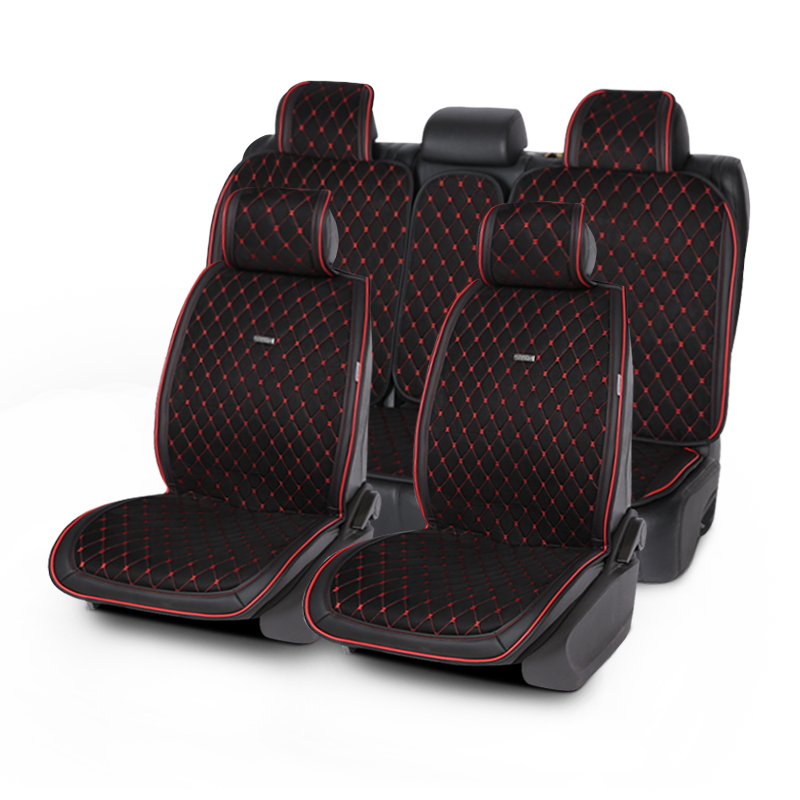 Льняные автомобильные подушки для сиденья Нейлор, автомобильный чехол для сиденья, дизайнерские автомобильные аксессуары для интерьера, тканевые чехлы для сидений