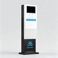 Système de stationnement intelligent avec validation par ticket, terminal de paiement à la sortie pour les opérations de centre commercial