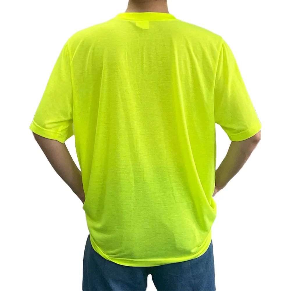 Hi Vis Werkkleding Plus Size Veiligheid T-shirt Custom Werk Polo Veiligheid Shirt