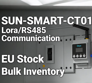 Deye เครื่องวัดพลังงานไฟฟ้า SUN-SMART-CT01, เครื่องวัดพลังงานไฟฟ้าไร้สายสามเฟส CT สำหรับ PV - Product Image 3