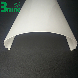 Bming quang đùn hình dạng lớn LED PC hồ sơ đèn Shades cho LED troffer văn phòng ánh sáng tuyến tính Opal ánh sáng Bìa - Product Image 5