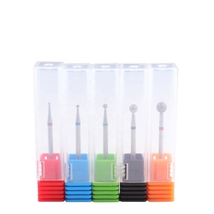 Vente chaude 5 pièces forets à ongles rotule 3/32 diamant cuticule peu pour lime à ongles électrique Machine - Product Image 4