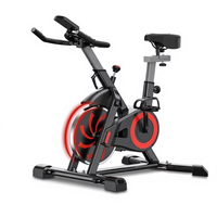 Vélo de spinning magnétique silencieux en acier inoxydable, capacité maximale 120 kg, écran LCD, équipement de fitness pour la maison, écologique