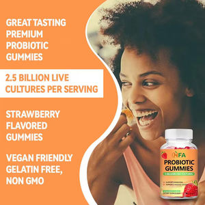 Factory Customization Probiotic Gummy Candy with Health Improves Immune System Yummy Daily <b>Supplement</b> - Product Image 4