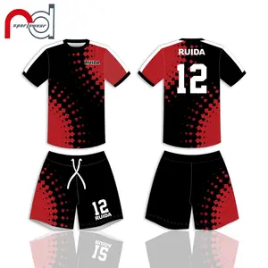 Voetbal Shirt 5XL Amerikaanse Voetbal Shirt en Shorts 2019 Custom Voetbal Jerseys Voetbal Man