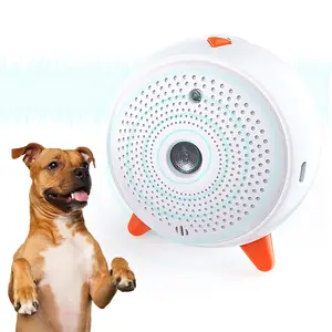 Hot Sale Waterproof Ultrasonic Dog Repeller Indoor Outdoor Stand Hang Rechargeable Pet Dog Anti Bark Control Device