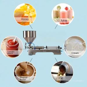 Automatic <b>Small</b> Straw Honey Filling Machine for <b>Water</b> Liquid Paste Cream Ketchup with Plastic Barrel Packaging - Product Image 2