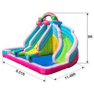 Different Design Inflatable <b>Small</b> Home House Renting Children Party Ball Pit Jumping Castle NB-93008 House Water <b>Slide</b> Di - Product Image 6