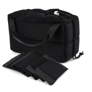 Sac d'insertion pour appareil photo avec séparateurs réglables, organisateur portable pour appareil photo reflex numérique/SLR avec fermeture à cordon - Product Image 1