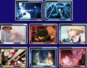 Nuova Collezione Solo Leveling CCG TCG Booster Box <span class=keywords><strong>Carte</strong></span> Polaroid Rare con Firma, <span class=keywords><strong>Carte</strong></span> da <span class=keywords><strong>Gioco</strong></span>, Giocattoli e Regali per <span class=keywords><strong>Bambini</strong></span> - Product Image 4