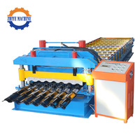Machine de formage de tuiles en acier coloré pour toiture, machine de fabrication de tôles de toiture en acier coloré