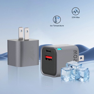 Modello privato di fabbrica 20W caricatore USB-<span class=keywords><strong>C</strong></span> intelligente portatile ricarica rapida a muro con per <span class=keywords><strong>iPhone</strong></span> tipo <span class=keywords><strong>C</strong></span> cavo serie adattatori - Product Image 5