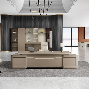 Muebles de Oficina Modernos y Profesionales, Escritorio Ergonómico para Jefes y Mesa de Oficina para el Lugar de Trabajo Moderno - Product Image 4