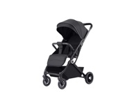 Poussette bébé BAB WAY de luxe avec cadre en alliage d'aluminium, siège réversible, inclinaison multi-positions, capacité de charge de 20 kg, 0-3 ans, DDP