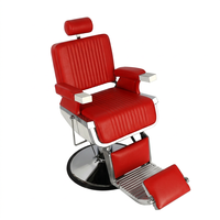 Fauteuil de Barbier Hydraulique Marron Inclinable pour Salon de Coiffure et Spa – Équipement de Beauté – Vente Chaude – Fournisseur Chinois en Gros