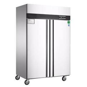 Réfrigérateur de cuisine à <span class=keywords><strong>2</strong></span> <span class=keywords><strong>portes</strong></span> à température unique nouveau style Réfrigérateur commercial à double porte vertical pour restaurants - Product Image 1