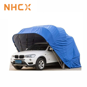 NHCX Folding Car Garage All Weather Proof Car Park Garage Foldable Car Shelter Portable Garage Canopy Carport