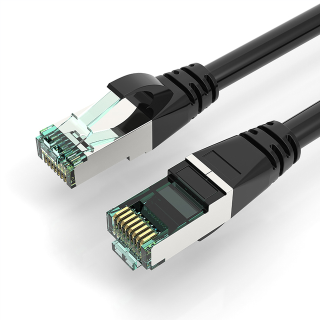 Network LAN Cable CAT6 CAT7 CAT8  Ethernet Network 10Gbps RJ45 Cable Copper LAN  for FTP SFTP Communication Cables