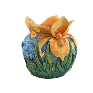 Macetas de Resina Hechas a Mano, Inspiradas en la Noche Estrellada de Van Gogh, Arreglo Floral, Arte Floral, Manualidades para Decoración del Hogar, Adorno de Escritorio - Product Image 6