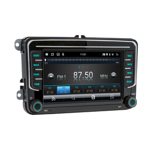 Radio Estéreo con gps para coche, reproductor de vídeo con <span class=keywords><strong>android</strong></span>, doble 2 din, pantalla táctil, compatible con vw, polo, passat, jetta, golf, mk5 - Product Image 3