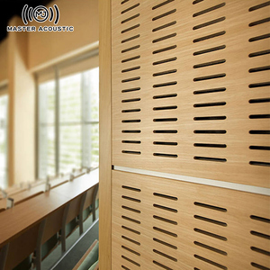 MASTER studio di registrazione acustica in legno pannelli fonoassorbenti per cinema assorbiti acusticamente intagliati - Product Image 5