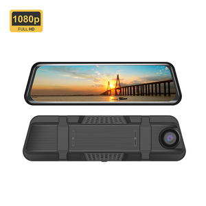 10 ''Màn hình cảm ứng ghi kép Dashcam GPS Wifi trở lại HD 1080P Máy ảnh màn hình DVR xe gương chiếu hậu - Product Image 1