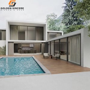 Porte coulissante panoramique en aluminium GS Expansive View pour projets haut de gamme - Product Image 1