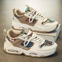 Chaussures de sport pour hommes à semelle épaisse, respirantes, pour adolescents, style décontracté, tendance campus, prix de gros direct usine