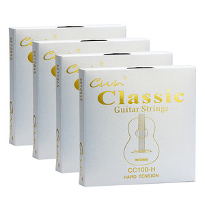 Juego de cuerdas de guitarra clásica de nailon resistente al óxido de tono de nivel de concierto Premium Warm Rich Resonance - Product Image 1