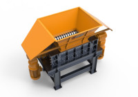 Déchiqueteuse à deux arbres SZ80110 déchiqueteuse à bois et déchiqueteuse à palettes/machines de recyclage du plastique et du papier/broyeur de métaux
