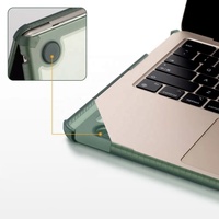 Couverture complète cristal TPU Apple ordinateur portable Mac book Air 13.3 pouces anti-dérapant housse de protection persienne Design A1932/A2179/A2337