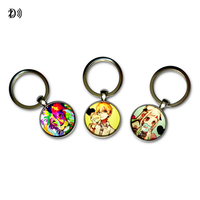 Personnalisé RFID Époxy NTAG215 NTAG216 NFC Anneau Métallique 13.56MHz QR Code Pet Tag pour le Suivi