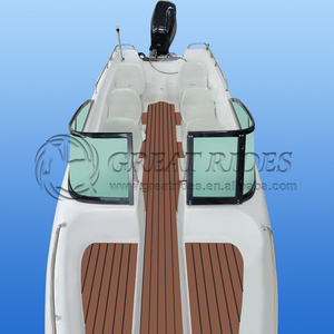 5,18 M/17ft Barco abierto marino <span class=keywords><strong>de</strong></span> <span class=keywords><strong>alta</strong></span> velocidad Barcos <span class=keywords><strong>de</strong></span> fibra <span class=keywords><strong>de</strong></span> vidrio con 6 asientos Barcos <span class=keywords><strong>de</strong></span> pesca - Product Image 5