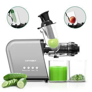 Multifunktions 4 in 1 Big Mouth Karotten gemüse Entsafter Mixer Langsam frisch Kommerzielle Fruchtsaft presse Maschine Entsafter Extraktor