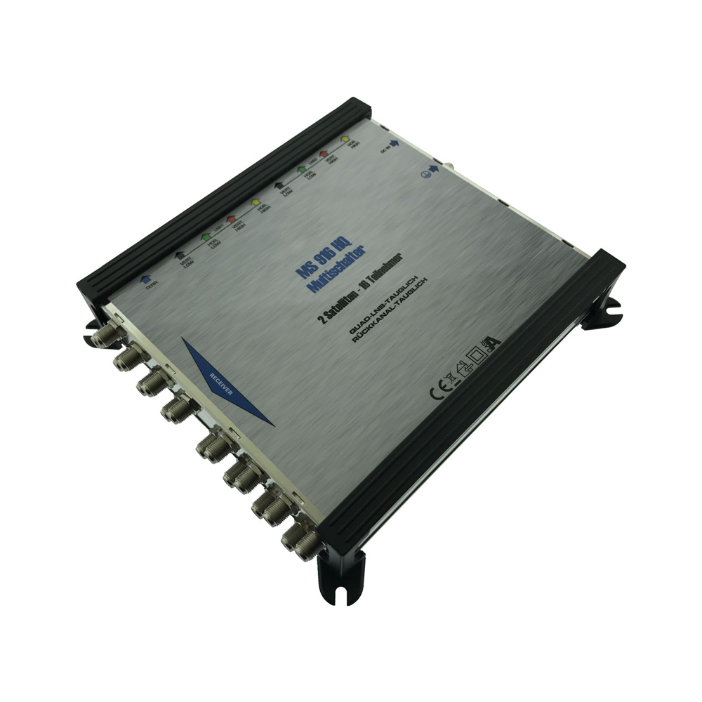 Спутниковая телевизионная система высокого качества, профессиональный многоразовый переключатель для спутникового телевидения MS 916 HQ 9 в 16 выходов, мультипереключатель для спутникового телевидения