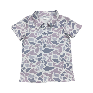 Sin Aranceles, Contáctenos: Camisetas a juego para <span class=keywords><strong>padre</strong></span> e <span class=keywords><strong>hijo</strong></span> BT1609 RTS, Polo <span class=keywords><strong>de</strong></span> camuflaje gris con botones, Camisetas <span class=keywords><strong>de</strong></span> manga corta, Ropa para adultos - Product Image 5