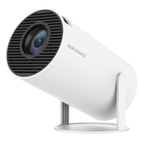 Projecteur intelligent LCD Uuvision HY300 1080P Android 11.0 Home Cinéma Portable 180 Lumens Courte Portée Affaires Éducation