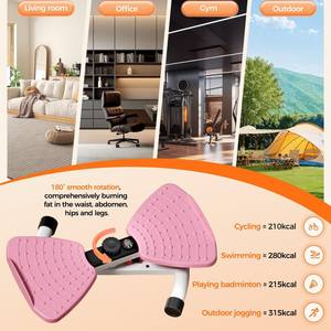 Machine Silencieuse d'Entraînement de la Taille <span class=keywords><strong>pour</strong></span> Femmes à Domicile, Disque de Torsion Rotatif <span class=keywords><strong>pour</strong></span> Amincissement de la Taille et Exercice à Domicile - Product Image 4