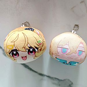 Porte-clés en peluche personnalisé de 7 cm, adorable animal en peluche, pendentif pour sac avec rembourrage en coton PP, cadeaux promotionnels - Product Image 4